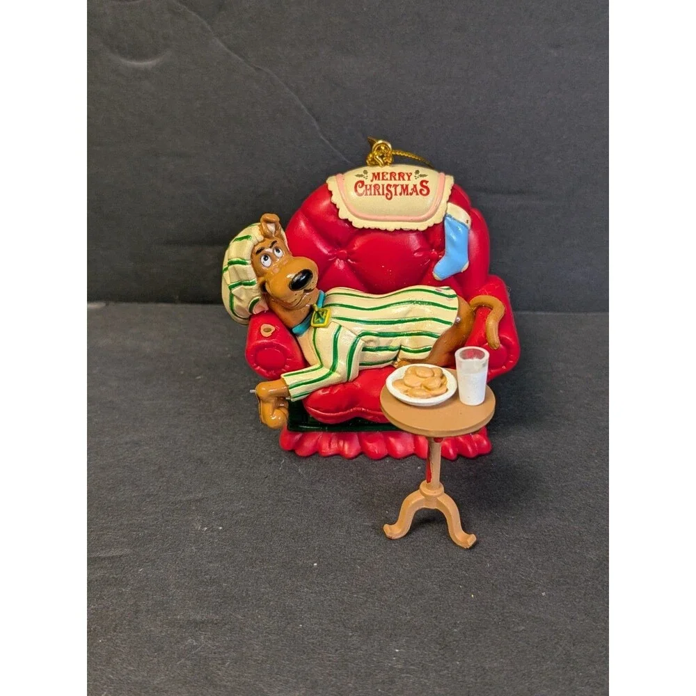 Vintage Christmas Scooby Doo Ornament SET/LOT of 4 Hanna-Barbera
